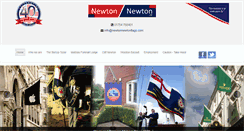 Desktop Screenshot of newtonnewtonflags.com